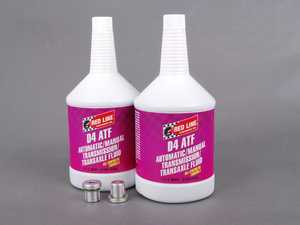 ES#2597565 - 23117531356NKT - Manual Transmission Service Kit - Includes drain/fill plugs and Redline D4 ATF fluid - Assembled By ECS - BMW