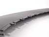 ES#316684 - 1K0805903A9B9 -  Rabbit Front Lower Valance - Textured - Satin black front lower valance - Genuine Volkswagen Audi - Volkswagen