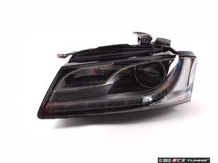 ES#2500670 - 1355092V - Xenon Headlamp Assembly - Left  - Improved European beam pattern without amber markers - Valeo - Audi