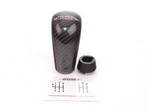 ES#46478 - 25110403543 - JCW Gear Shift Knob 5 Or 6 Speed - Alcantara / Carbon - (NO LONGER AVAILABLE) - Upgrade to the JCW shift knob - Genuine MINI - 
