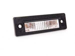 ES#1961833 - 9646316200001C - License Plate Light Housing - Priced Each - Black surround with clear lens - Two required - OE Aftermarket - Porsche