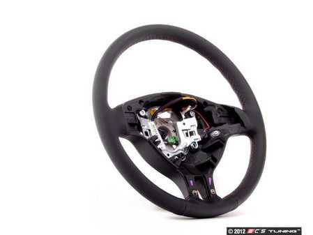 ES#52624 - 32306770417 - Sport Steering Wheel - With Multifunction Controls - Requires round airbag - not included - Genuine BMW - BMW