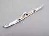 ES#92430 - 51248413387 - Chrome Trunk Lid Grip - This is the handle grip used to open the trunk - Genuine BMW - BMW