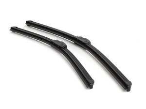 ES#4140182 - 61612458347 - Front Evo Flat Blade Wiper Blade Set - Keep your view clear with a new set of wiper blades, an often over-looked item until it's too late - Genuine BMW - BMW