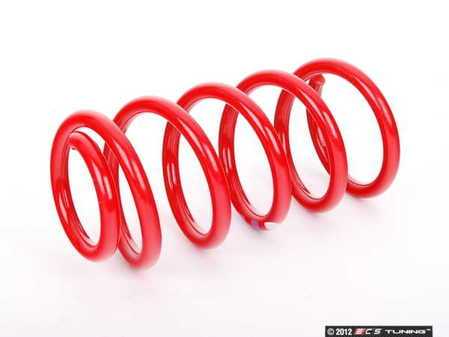 ES#59006 - 33536782732 - JCW Red Coil Spring - Rear - Priced Each - Upgrade or replace your spring - Genuine MINI - MINI