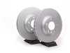 ES#2539300 - 95535140151KT6 - Front Brake Rotors - Pair (350x34) - Featuring a protective Meyle Platinum coating. - Meyle - Audi Volkswagen Porsche