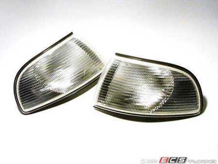 ES#4567 - 4D0953049050 - Audi A8 Euro Clear Sidemarkers - Get rid of those orange sidemarkers with clear European markers. - Genuine European Volkswagen Audi - Audi
