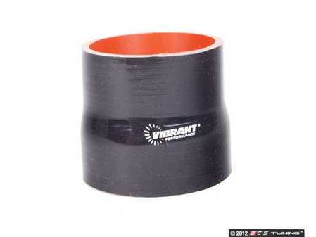 ES#2602974 - 2773 - Silicone Reducer Hose - Black - 2.75" to 3" silicone reducer - Vibrant Performance - Audi BMW Volkswagen Mercedes Benz MINI Porsche