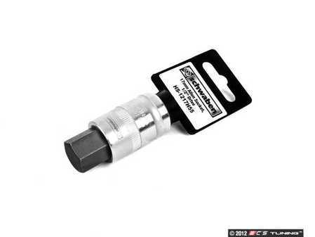 ES#9009 - HS-1217H55 - 17mm Allen Socket - 1/2" Drive - Don't go without the proper tools - Schwaben - Audi BMW Volkswagen Mercedes Benz MINI Porsche
