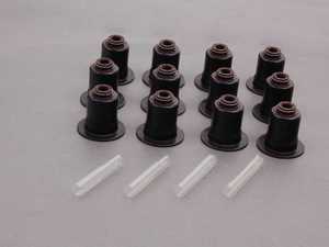 ES#22610 - 11340034068 - Valve Stem Seal Kit - Intake - Seal fitted to the end of the valve - Genuine BMW - BMW