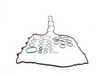 ES#18643 - 11127572758 - Cylinder Head Gasket Set - Does not include the head gasket - Genuine BMW - BMW