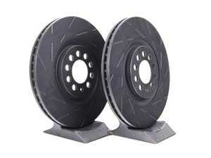ES#523016 - USR930 - Front Slotted Sport Rotors (312x25) - Pair - Upgrade to a slotted rotor for improved braking - EBC - Audi Volkswagen