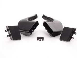 ES#2581881 - 99757553190KT - GT2 RS Rear Brake Cooling Duct Kit - Perfect for track or fast street use - Genuine Porsche - Porsche