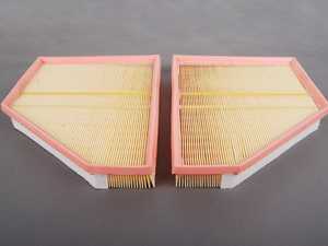 ES#261367 - 13717548897898 - Air Filter - Pair - Includes both required air filters - Mann - BMW