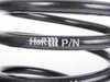 ES#1303583 - 50455 - Sport Spring H&R Set - Priced As Set - R55 S/JCW - Upgrade your MINI springs to H&R, Average Lowering : 1.4" Front / 1.4" Rear. - H&R - MINI