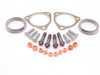 ES#2602618 - 11627830668KT - Exhaust Center Pipe Installation Kit - Front - Includes all gaskets and hardware needed to install the front portion of the center exhaust section - Genuine BMW - BMW