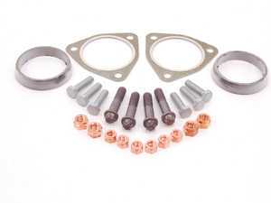 ES#2602618 - 11627830668KT - Exhaust Center Pipe Installation Kit - Front - Includes all gaskets and hardware needed to install the front portion of the center exhaust section - Genuine BMW - BMW