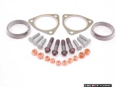 ES#2602618 - 11627830668KT - Exhaust Center Pipe Installation Kit - Front - Includes all gaskets and hardware needed to install the front portion of the center exhaust section - Genuine BMW - BMW