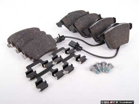 ES#2593759 - OEM1111KT - Front & Rear Brake Pad Kit - Factory replacement pads for a stock feel, includes front and rear pads - Genuine Volkswagen Audi - Audi