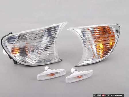 ES#173335 - 63130141767 - Clear Corner Kit - (NO LONGER AVAILABLE) - Get rid of those amber corners and side markers! - Genuine BMW - 