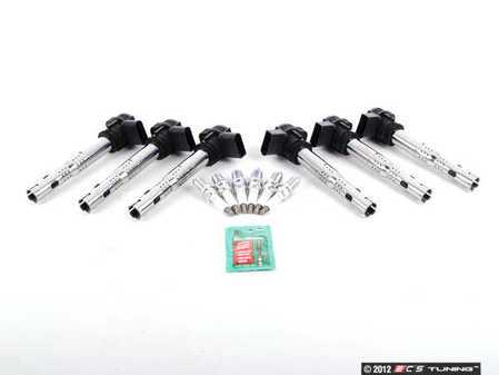 ES#2535705 - 07K905715FKT2 - Ignition Service Kit - Includes six OE coils and spark plugs - Genuine Volkswagen Audi - Audi