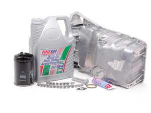ES#2603028 - 06B103601CAKT - Oil Pan Replacement Kit - Everything required to replace your leaking pan, including the oil change - Assembled By ECS - Audi