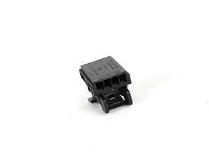 ES#452690 - 8K0973754 - 4-Pin Flat Connector - Priced Each - Commonly found on auxillary wiring harnesses - Genuine Volkswagen Audi - Audi Volkswagen