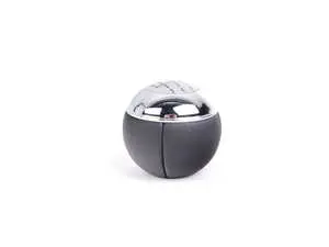 MINI Gear Shift Knob 6 Speed Leather / Chrome