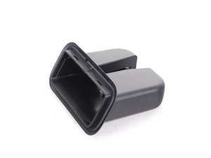 ES#383642 - 4E0827520B01C - Trunk Latch Cover - Satin Black - Plastic covering for your trunk latch - Genuine Volkswagen Audi - Audi Volkswagen
