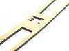 ES#92095 - 51247114521 - Trunk Handle Gasket - Foam gasket that attaches to the back of the boot handle - Genuine MINI - MINI