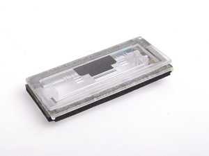 ES#78603 - 51138236854 - E46 License Plate Light Lens - Priced Each - Get two and restore the look of your car - Genuine BMW - BMW