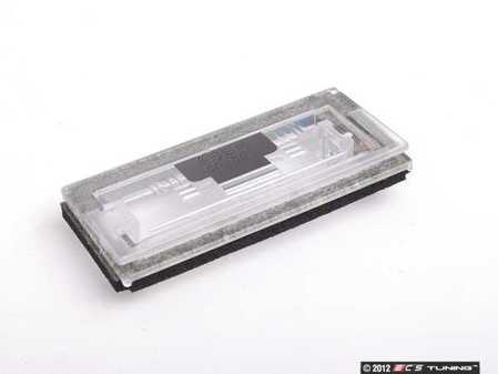 ES#78603 - 51138236854 - E46 License Plate Light Lens - Priced Each - Get two and restore the look of your car - Genuine BMW - BMW