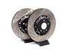 ES#4103 - B5S4S4BBKBXS -  Front Big Brake Kit - Stage 4 - 2-Piece Cross Drilled & Slotted Rotors (352x32) - (NO LONGER AVAILABLE) - Featuring black 6 piston Porsche Cayenne calipers - ECS - 