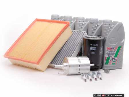 ES#261276 - B6A440KSKWLF2 - 40k Service Kit - With Larger Capacity Filter - Everything you need to perform the recommend 40k mile service - Assembled By ECS - Audi