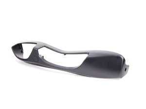 ES#143116 - 52108240055 - Black Outer Seat Trim Cover - Left - Located on the outer edge of the seat - Genuine BMW - BMW