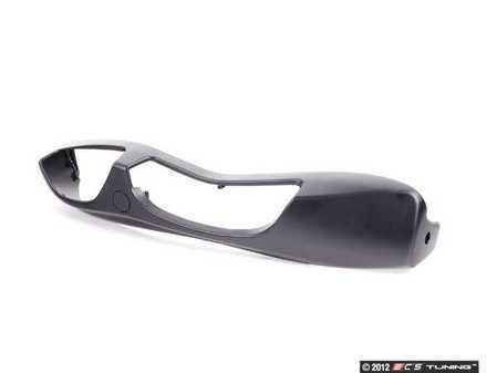 ES#143116 - 52108240055 - Black Outer Seat Trim Cover - Left - Located on the outer edge of the seat - Genuine BMW - BMW