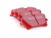 ES#2593763 - DP31495CKT1 - Front & Rear RedStuff Performance Brake Pad Kit - High performance street pad featuring Kevlar technology, includes front and rear pads - EBC - Audi