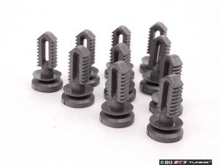 ES#2607885 - 51431949605KT - Push Button - Pack Of 10 - Schiefer - Genuine BMW - 