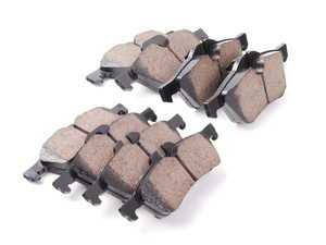 ES#2587705 - 34116770332KT2 - Brake Pad Kit - Akebono - Replacement brake pads to restore your stopping power : Front & Rear - Assembled By ECS - MINI