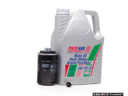 ES#250309 - MK520T3KKTCTBAMD -  Oil Service Kit - With Magnetic Drain Plug - Includes Pentosin oil, filter, and ECS magnetic drain plug - Assembled By ECS - Audi Volkswagen