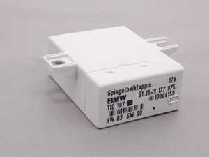 ES#245364 - 61359177975 - Outside Power Fold-In Mirror Module - Control box for the power fold-in outside mirror option - Genuine BMW - BMW MINI