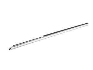 ES#88952 - 51211836291 - E10 Front Window Trim - Left - Located on the outside of the front door running perpendicular to the "B" pillar - Genuine BMW - BMW