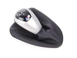 ES#249131 - 25122283705 - Shift Knob With Boot - Used on DCT transmission equipped vehicles - Genuine BMW - BMW