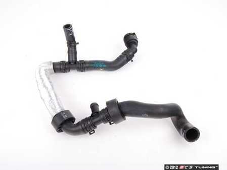 ES#307252 - 1J0122073AG - Coolant Hose - (NO LONGER AVAILABLE) - From gear box oil cooler to coolant thermostat housing to heat exchanger to crack pipe - Genuine Volkswagen Audi - 