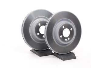 ES#2586598 - 34116855781KT - Front JCW Brake Rotors ( Non-Cross Drilled ) - Pair 12.44" (316x22) - New brake rotor to restore your stopping power in your MINI - Genuine MINI - MINI