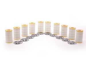 ES#2598385 - 0001802609KT2 - Engine Oil Filters - Pack Of Ten - Stock Up And Save! The recommended long-life fleece filter for all Mercedes M112 M113 M272 and M273 applications. - Hengst - Mercedes Benz