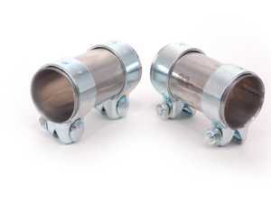 ES#2598287 - 357253141AKT5 - Cat-Back Exhaust Installation Kit - Includes both clamps to connect your cat-back exhaust system - HJS - Audi