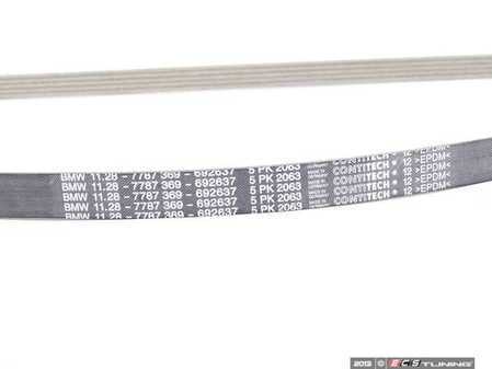 ES#4179613 - 11288477782 - RIBBED V-BELT - Genuine BMW - 
