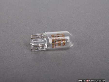 ES#251048 - 2825-4 - W5W Wedge Bulb - Priced Each - 194 (12V-5W) series clear bulb - Osram Sylvania - Audi BMW Volkswagen Mercedes Benz MINI Porsche
