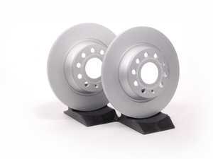 ES#1848626 - 1K0615601ADKT1 -  Rear Brake Rotors - Pair (282x12) - Restore the stopping power in your vehicle - Genuine Volkswagen Audi - Audi Volkswagen